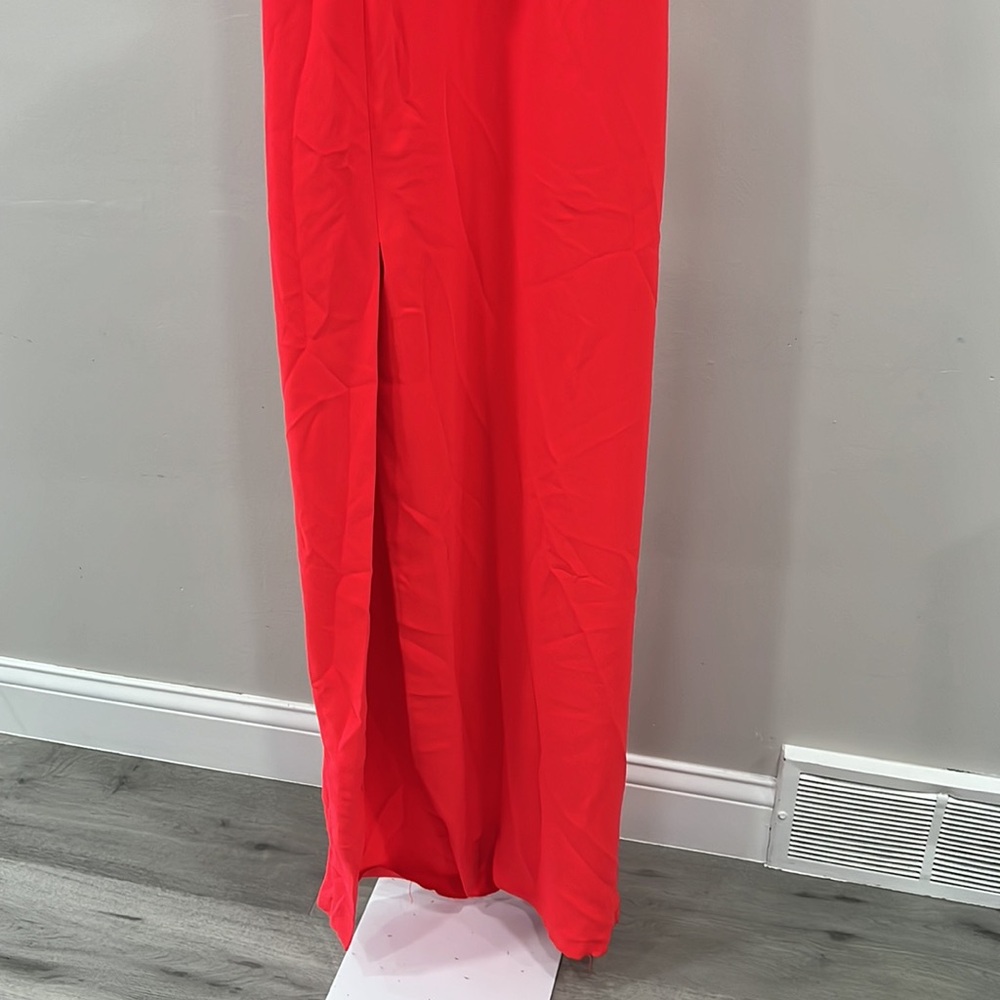 Amanda Uprichard x REVOLVE Gilda Gown in Crimson - Picture 3 of 10